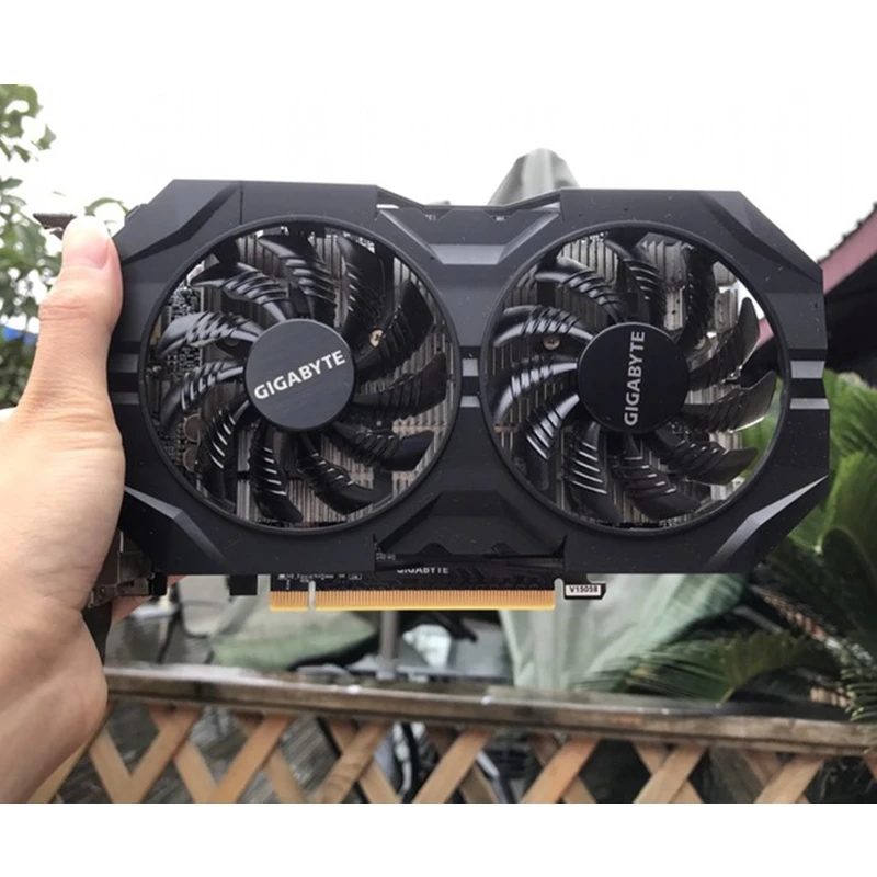 GIGABYTE оригинальные видеокарты GTX 950 2 Гб 128 бит GPU видеокарта для nVIDIA Geforce GTX950 PCI-E X16 карта видеокарты б/у