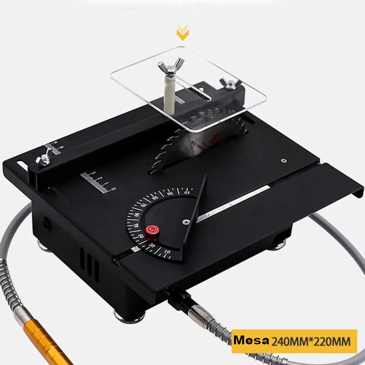 7200 об/мин мини-Настольная пила ручной работы для деревообработки DIY инструмент для резки полировки и гравировки с блоком питания дисковая пила