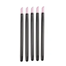 Кварцевый камень шлифовальный пилка для ногтей скраб мертвая кожа кутикулы для удаления толкатель Триммер Ручка уход педикюр инструмент для маникюра