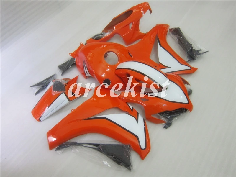 ABS инжектор мотоцикл обтекатели комплект Подходит для Honda CBR1000RR CBR1000 2008 2009 2010 2011 08 09 10 11 Кузов Набор оранжевый