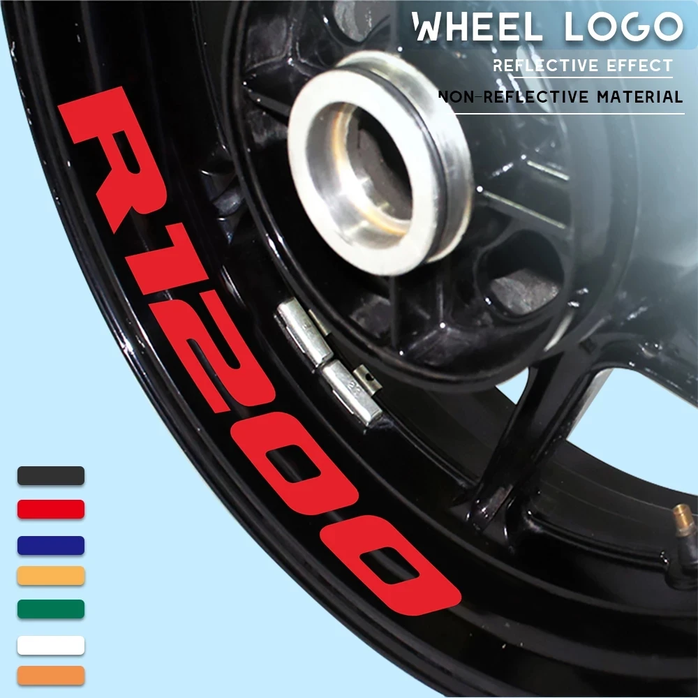 

Motorcycle Modified Decals Wheel Rim Reflective Waterproof Personalized Decorative Sticker For BMW R1200