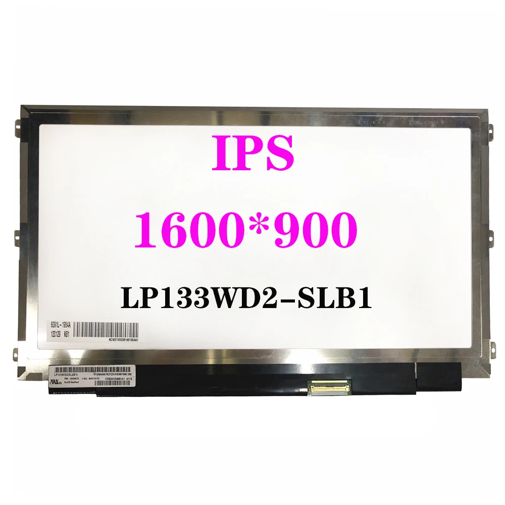 LP133WD2-SLB1 IPS Светодиодная панель дисплея HD + разрешение 1600x900 для 13 3 дюймового