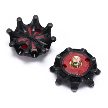 

14Pcs/Lot Golf Shoe Spikes Pins Golf Training Aids 1/4 Turn Fast Twist Spikes Replacement Training Aids Tool Accessories