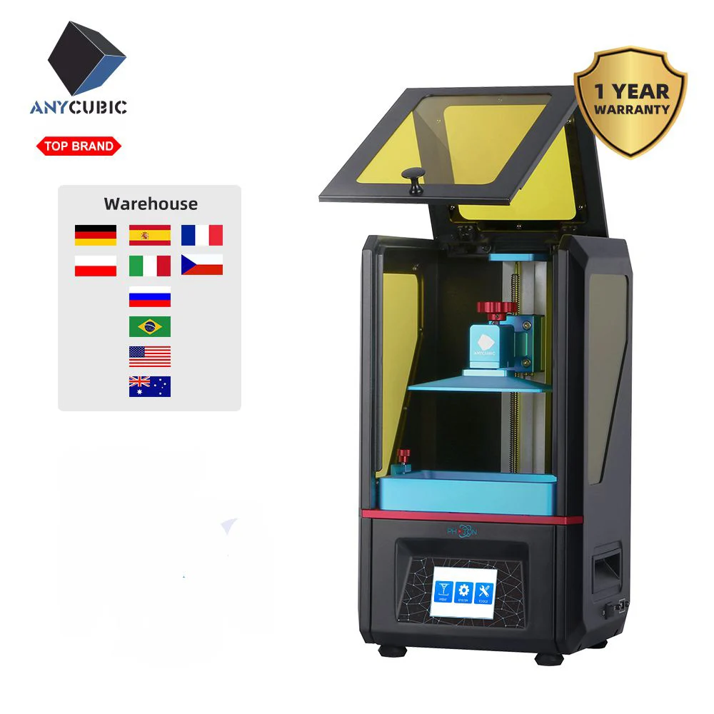 ANYCUBIC Photon SLA 3d принтер размера плюс UV lcd Собранный 2K экран Off-Line Print Impresora 3d Drucker Impressora UV смола