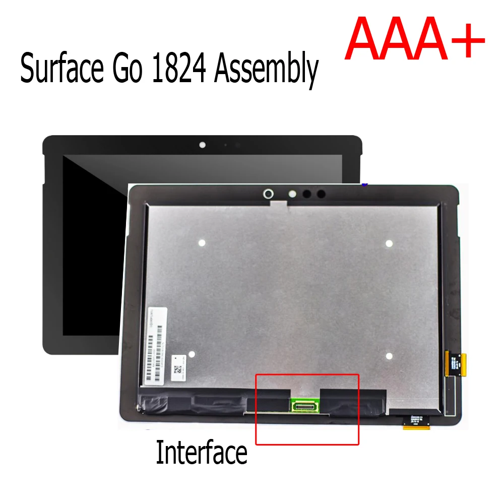 US $124.01 WEIDA 101 For Microsoft Surface Go 1824 Touch Screen Digitizer Glass Lcd Display Assembly Surface Go LQ100P1JX51 LCD