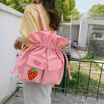 

Back Pack Women Bags Backpacks For School Teenagers Girls Cute 2020 Kawaii Back Pack Korean Waterproof Bagpack Fashion Bookbag