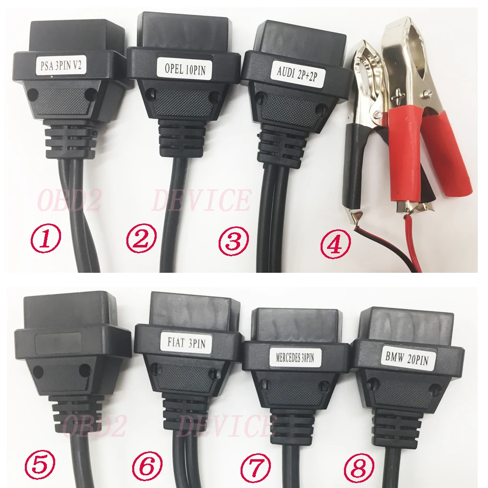 £11.76 Super Car Cables For Tcs Pro Plus Obd2 Cars