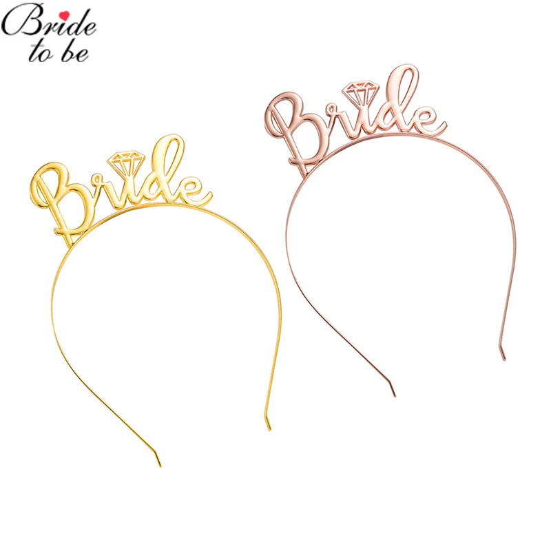 Team Bride Wedding Decorations Bridal Shower Headband for Women Hair hoop Girls Party Accessories | Дом и сад