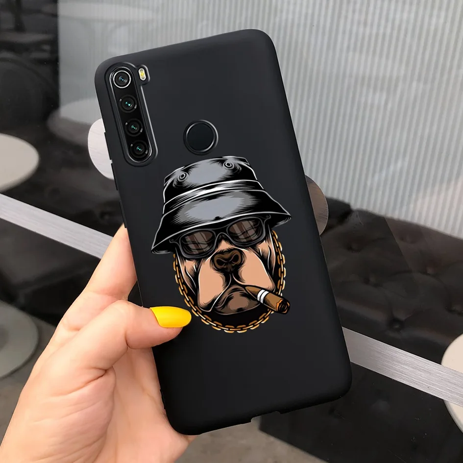 For Fundas Xiaomi Redmi 8A Note 8 Pro Case Cute Cartoon Silicone Pattern Back Cover For Redmi Note 8 Pro Redmi8 A8 8 A Phone Bag xiaomi leather case card Cases For Xiaomi