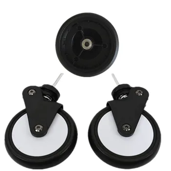 

Original Yoyaplus Yoya Plus Stroller Replace Part Front Wheels Pushchair Back Rubber Wheel Kids Yoya Pram Stroller Accessories
