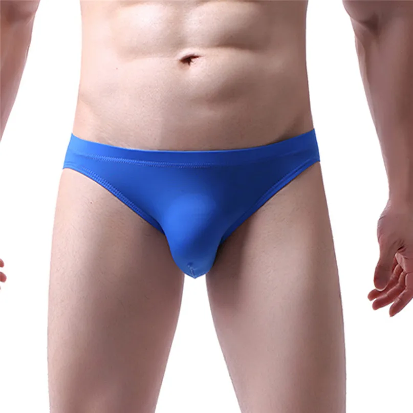 Fashion Soft Briefs Men Sexy Underwear Knickers Shorts Underpants Home Triangle Pants Panties #2l29 (13)