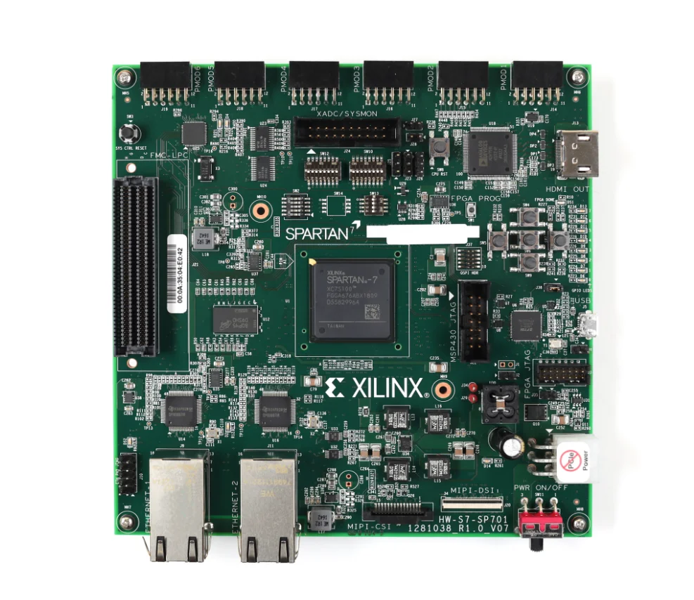US $1.760.00 EKS7SP701G Spartan 7 SP701 Evaluation Kit Xilinx Development Board