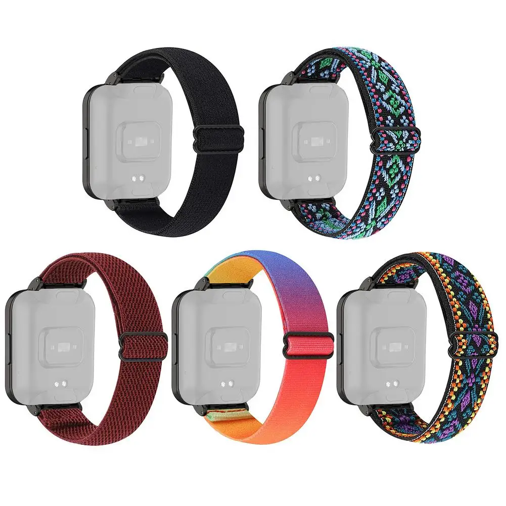 

Ремешок сменный нейлоновый для Mi Watch 2 Lite, удобный регулируемый эластичный браслет для Redmi Watch 2