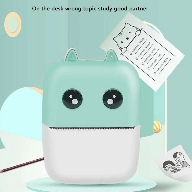 Thermal Printer Pocket Student Photo Wrong Question with Printing Paper(Rabbit Shape)portable Gifts | Компьютеры и офис