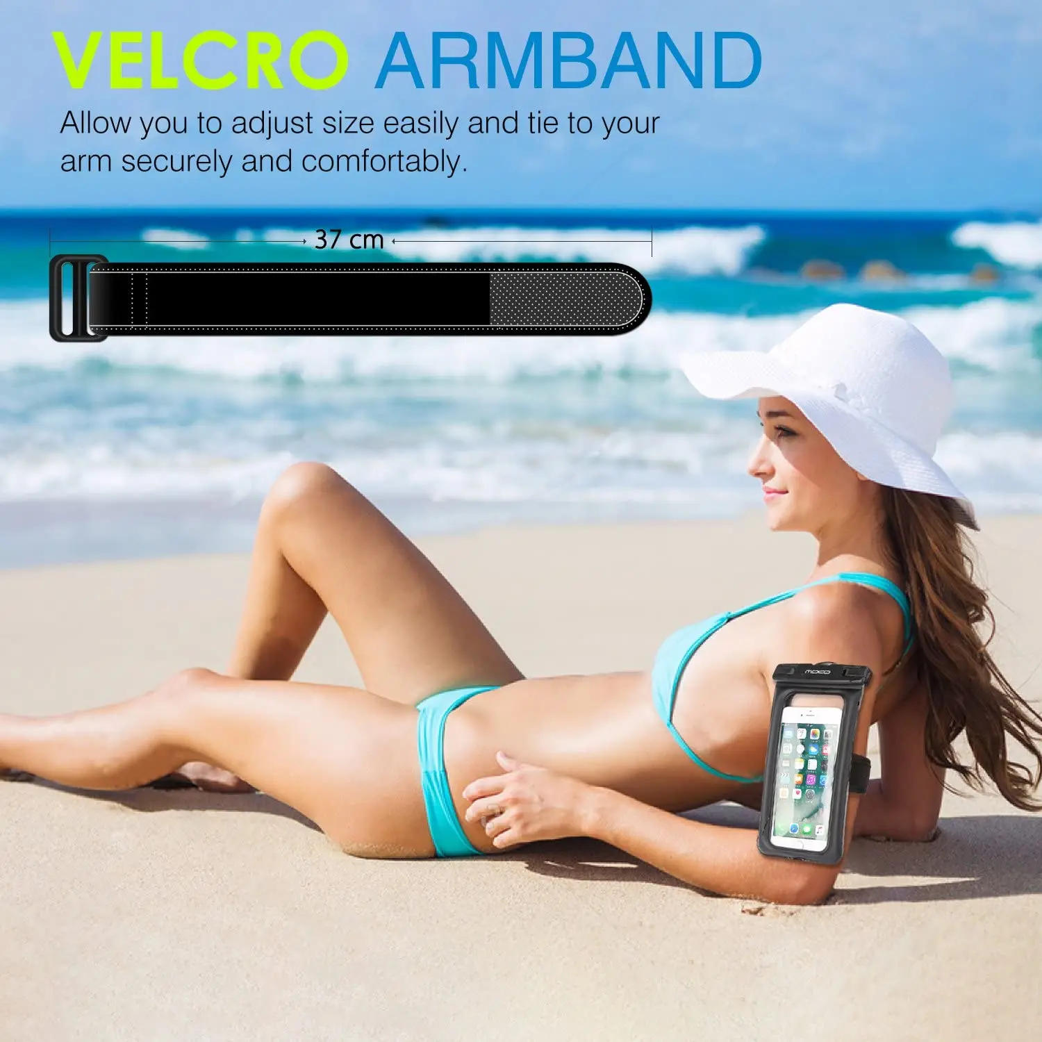 Floatable Waterproof Phone Case Dry Bag Cover Mobile Phone Pouch For River Trekking Swimming Beach Diving Drifting