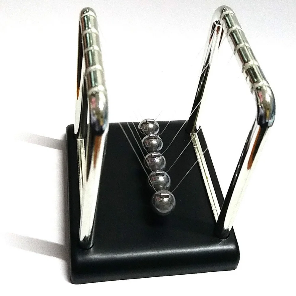 Childrens Toys Newton's Cradle Physics Science Pendulum Educational Juguetes Kids Toys Children Metal Balance Ball Antistress Games Toy Desk