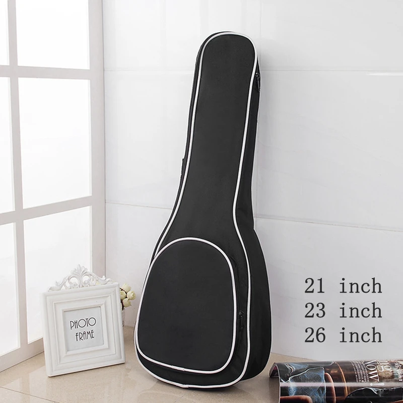 21 / 23 / 26 Pollici Ukulele Bag 5Mm Spugna Portatile Custodia Morbida Gig Ukulele Mini Chitarra Zaino Impermeabile Borse Ukulele