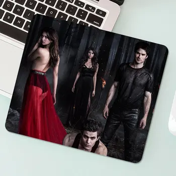 

The Vampire Diaries Patterned Game Mousepad Gaming Mouse Pad Mause Mat Gamer Laptop Rubber Notebook Mice Mat Drop Ship