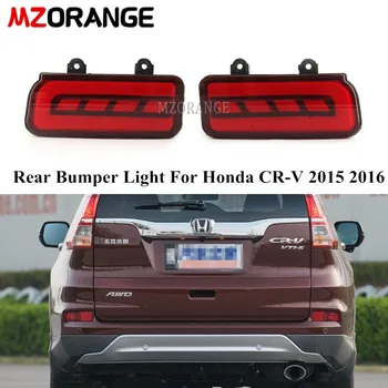 

1 Set LED Red LED Rear Bumper Light For Honda CR-V CRV 2015 2016 Rear Reflector Warning Light Tail Lamp Turn Signal Light