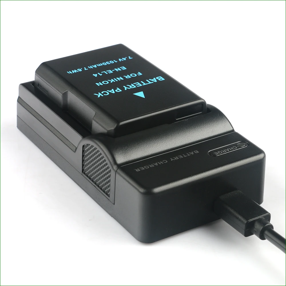 EN-EL14 ENEL14 EN EL14 MH-24 Digital Camera Battery Charger For Nikon D3300 D3400 D3500 D5100 D5200 D5300 D5500 D5600 Df led battery charger battery charger adapter