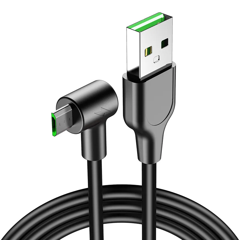 Bozhu Micro USB кабель 3A быстрое зарядное устройство USB шнур Suntaiho 90 градусов локоть кабель для передачи данных для samsung/sony/Xiaomi Android телефон