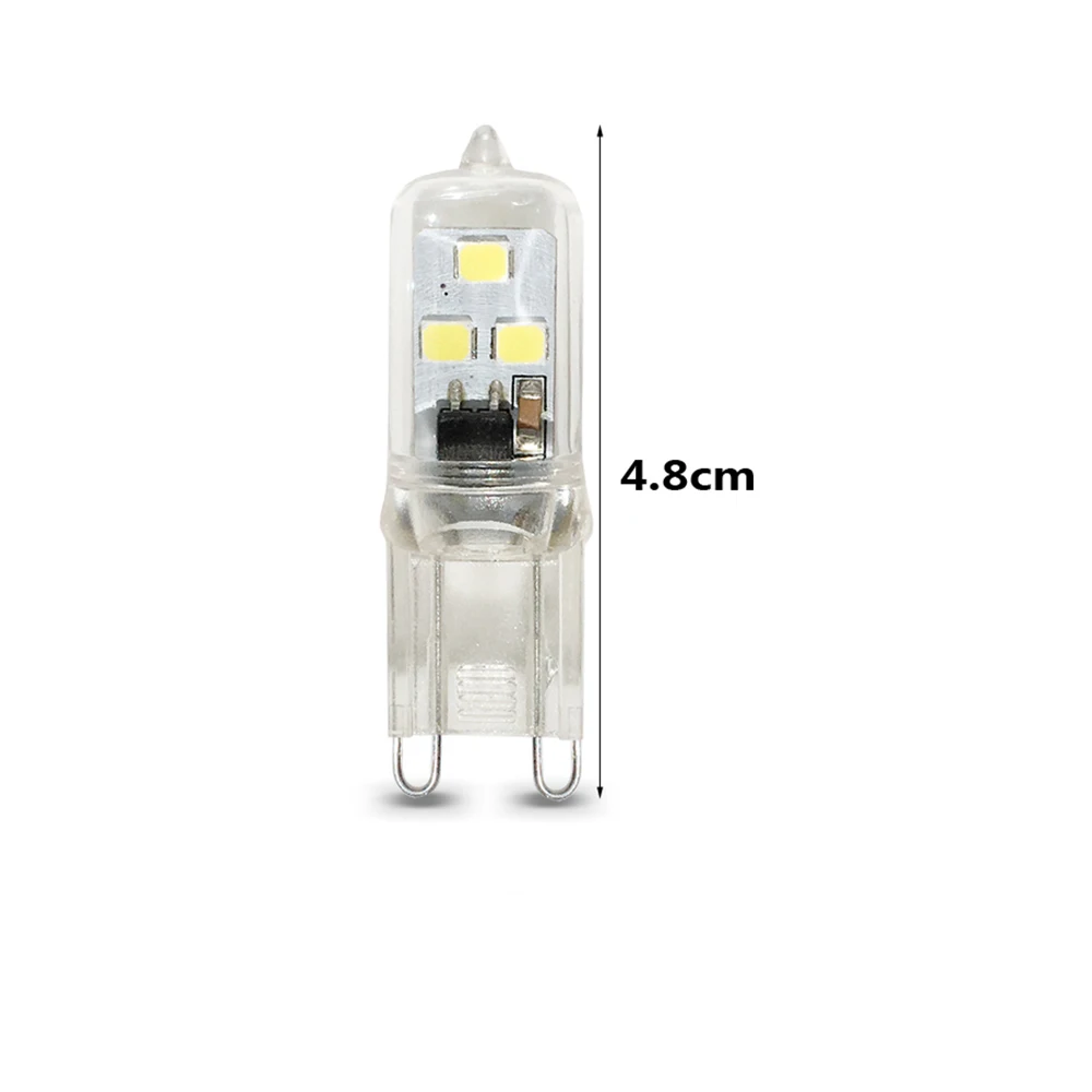 Новейшая лампа G9, светодиодный светильник, лампа, заменяющая галогенный Точечный светильник, люстра, 360 светильник, угол луча, светодиодный светильник