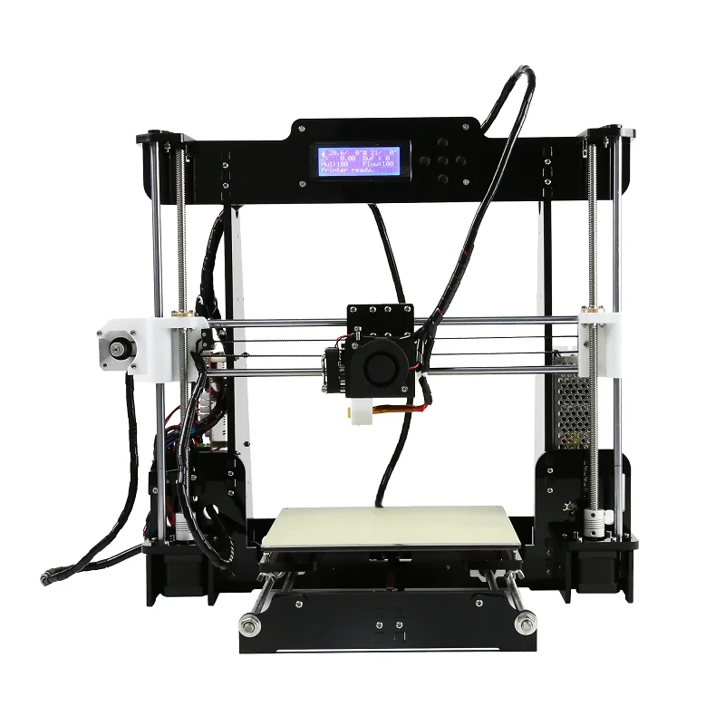 Anet классический A8/автоматическое выравнивание A8 3d Принтер прецизионный Reprap Prusa i3 комплект DIY с 10 м нитью 8 Гб sd-карта Diy 3d принтер