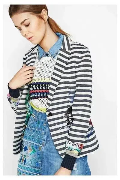 Испанские куртки для женщин; Новинка года; DESIGUAL