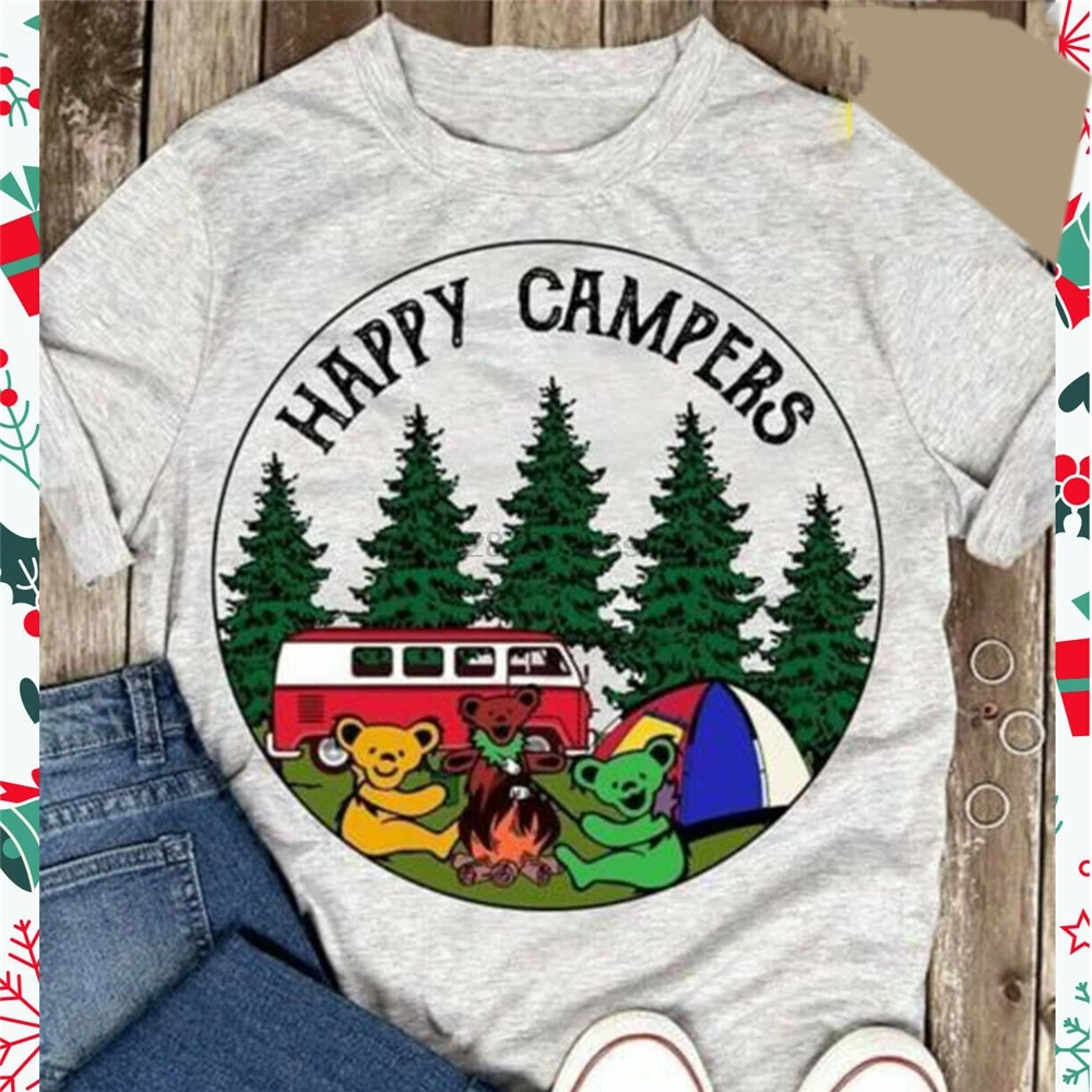 Grateful Dead Bears Happy Campers 