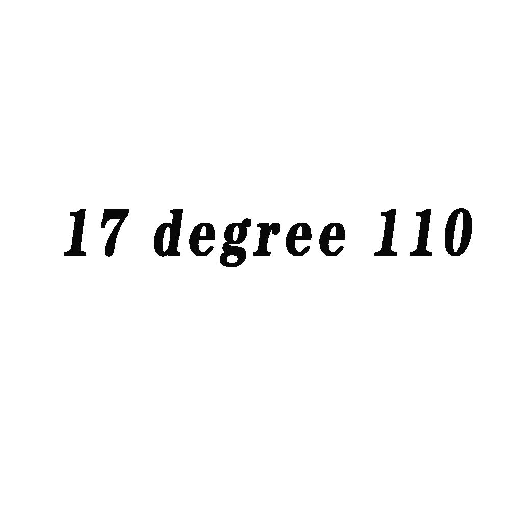 17 degree 110 RXL SL углеродный материал стержня труба из углеродистого волокна 3K Матовая стволовых для велосипедов 6/17 градусов 31,8*70/80/90/100/110/120/130 мм углеродного волокна - Цвет: 17 degree 110