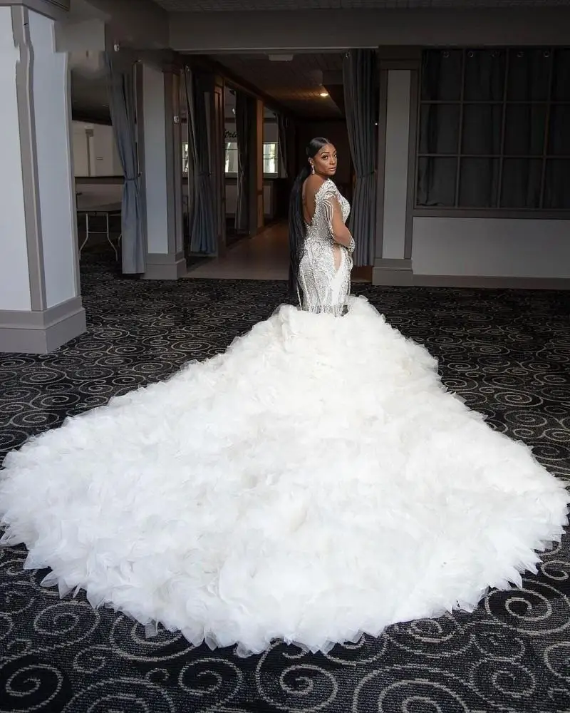 Luxury Mermaid Arabic Dubai Wedding 