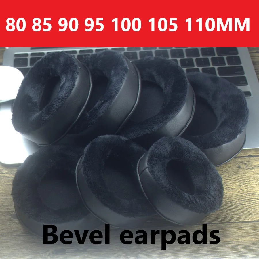 

Soft Bevel Thickened Velvet Earpads Cushion High Quality Comfortable Earpads for Universal Headphone 80 85 90 95 100 105 110MM