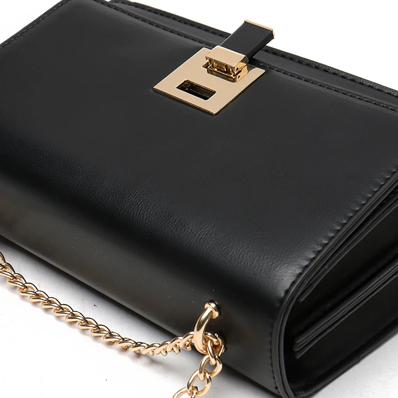 

Chain Small Square Bags Women's Fahion 2020 Spring PU Leather Crossbody Bags For Women Shoulder Messenger Bag Sac Main Femme
