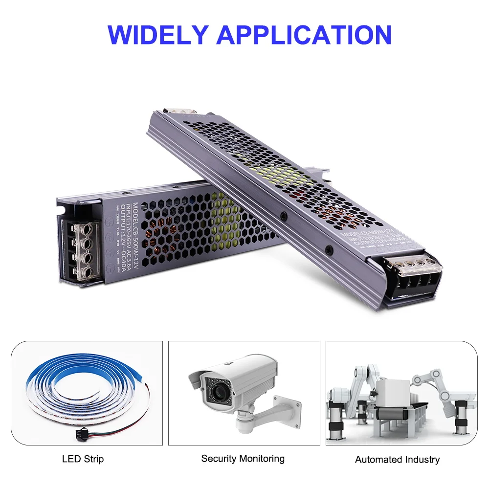 Trasformatore AC/DC 12V 24V 60W 100W 200W 300W 400W 500W alimentatore ...