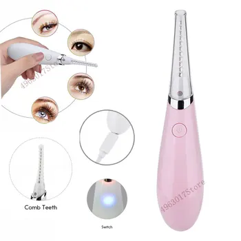 

Electric Eyelash Curler USB Rechargeable Electric Auto Heated Eyelash Long-Lasting Mini Electric Ironing Eyelash Curler Device