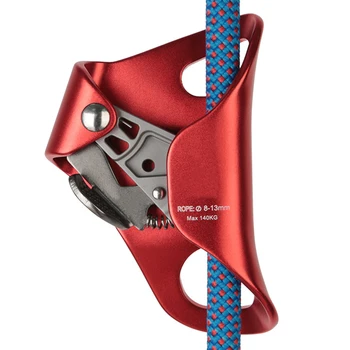 

Outdoor Camping Rock Climbing Chest Ascender Safety Rope Ascending Anti Fall Off Survival Vertical Rope Climbing Equipment
