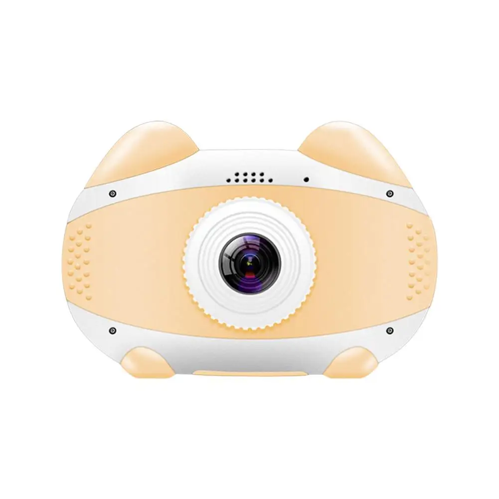 Yellow 12 миллионов пикселей умная WiFi Детская цифровая камера мультяшная кошка HD 1080p Студенческая дорожная камера с зарядным кабелем 1920x1080 P - Color: Yellow