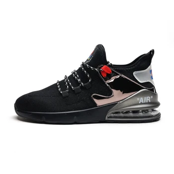 

Tenis Masculino Men Vulcanize Shoes Casual Footwear Men Air Cushion Sneakers Wear-resisting Non-slip Male Mesh Plus Size 39-45