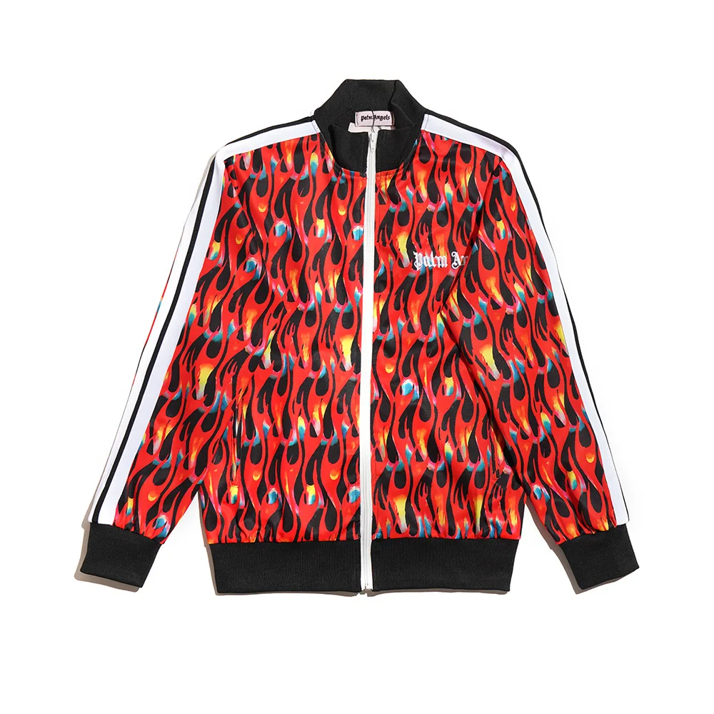 

Popular Brand Pal Palm Flame Printed Cardigan Coat Angel Men's