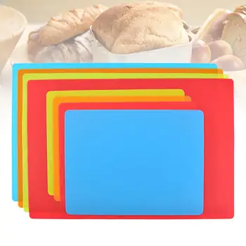 

1Pc Durable Anti-slip Silicone Mats Baking Liner Silicone Oven Mat Heat Insulation Pad Bakeware Foods Mats Cooking Tool Book Mat