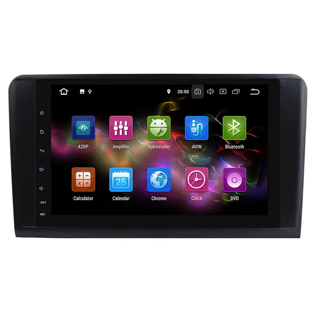 Best 9" IPS eight Core 2 din Android 9,0 Car DVD player GPS Stereo Radio for Mercedes Benz R Class W251 R280 R300 R320 R350 with wifi 0