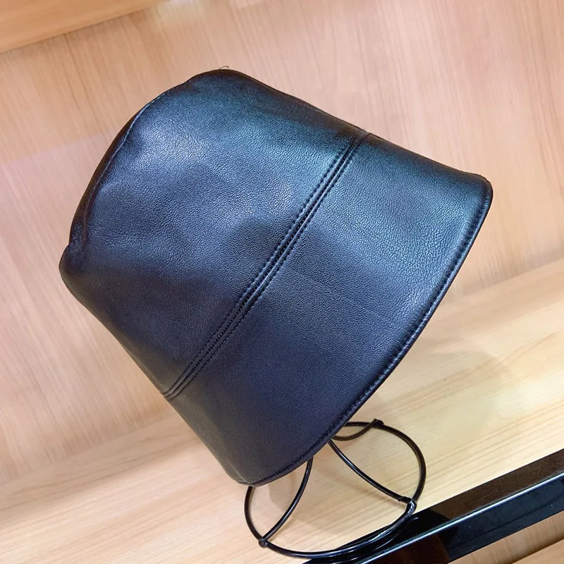 ladies waterproof hats leather