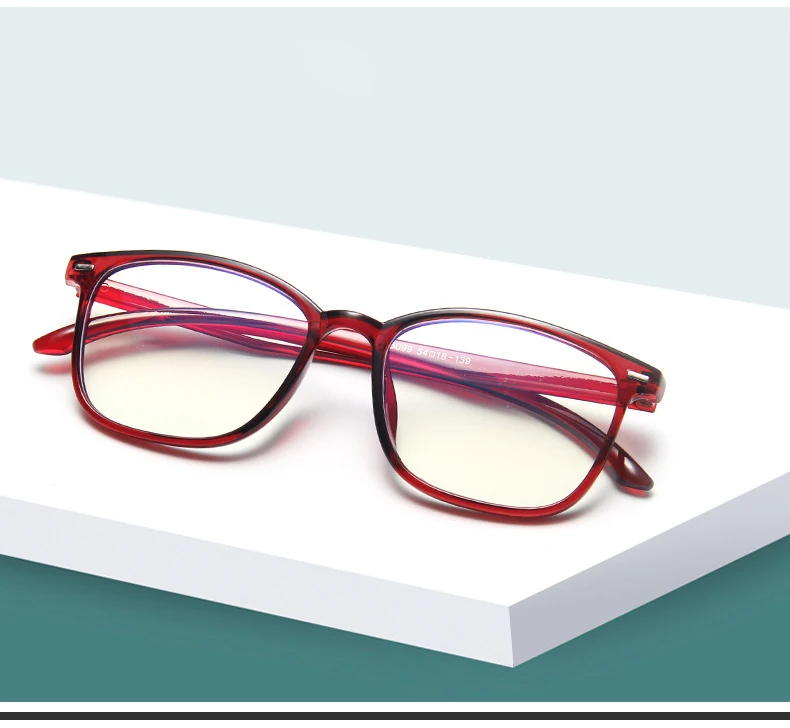 Longkeperer квадратный прозрачный компьютер очки для женщин и мужчин Сверхлегкий заклепки оправа Ретро прозрачные линзы, очки Oculos