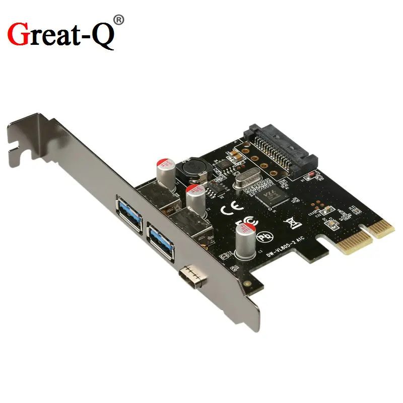 PCIE PCI Express на usb 3 1 type c Dual 3.0 pci e Райзер карта адаптер реверсивная с sata 15p блоком