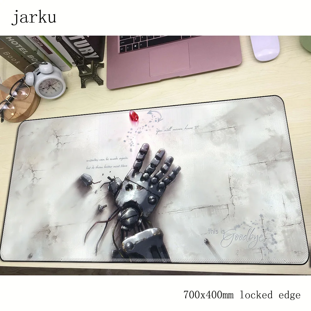 Стальной алхимик коврик для мыши геймер 700x400 мм notbook коврик для мыши мультяшный игровой коврик для мыши великолепный коврик для мыши стол для компьютера padmouse
