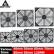 Gdstime – maille d'ordinateur 40mm 50mm 60mm 70mm 80mm 90mm 120mm, 10 pièces, filtre à poussière de ventilateur PC 4cm 5cm 6cm 7cm 8cm 9cm 12cm