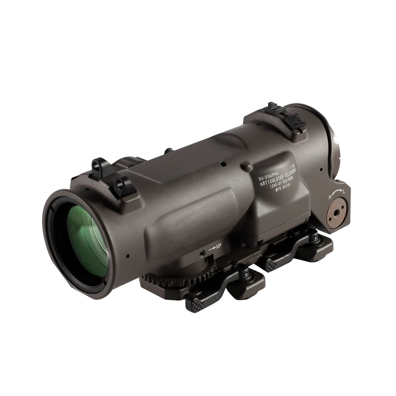 Tactical Rifle Scope 1x 4x Fixed Dual Purpose Red illuminated Dot Sight for Hunting Shooting|Оптические прицелы| |