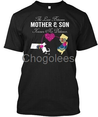 Горячая Распродажа модная новинка 2020 футболка с надписью Mother Son ssachus! | Мужская