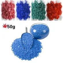 Cire à Injection Premium, 50 g/sac, moule à bijoux, bleu, rouge, vert, rose, cire de fusion