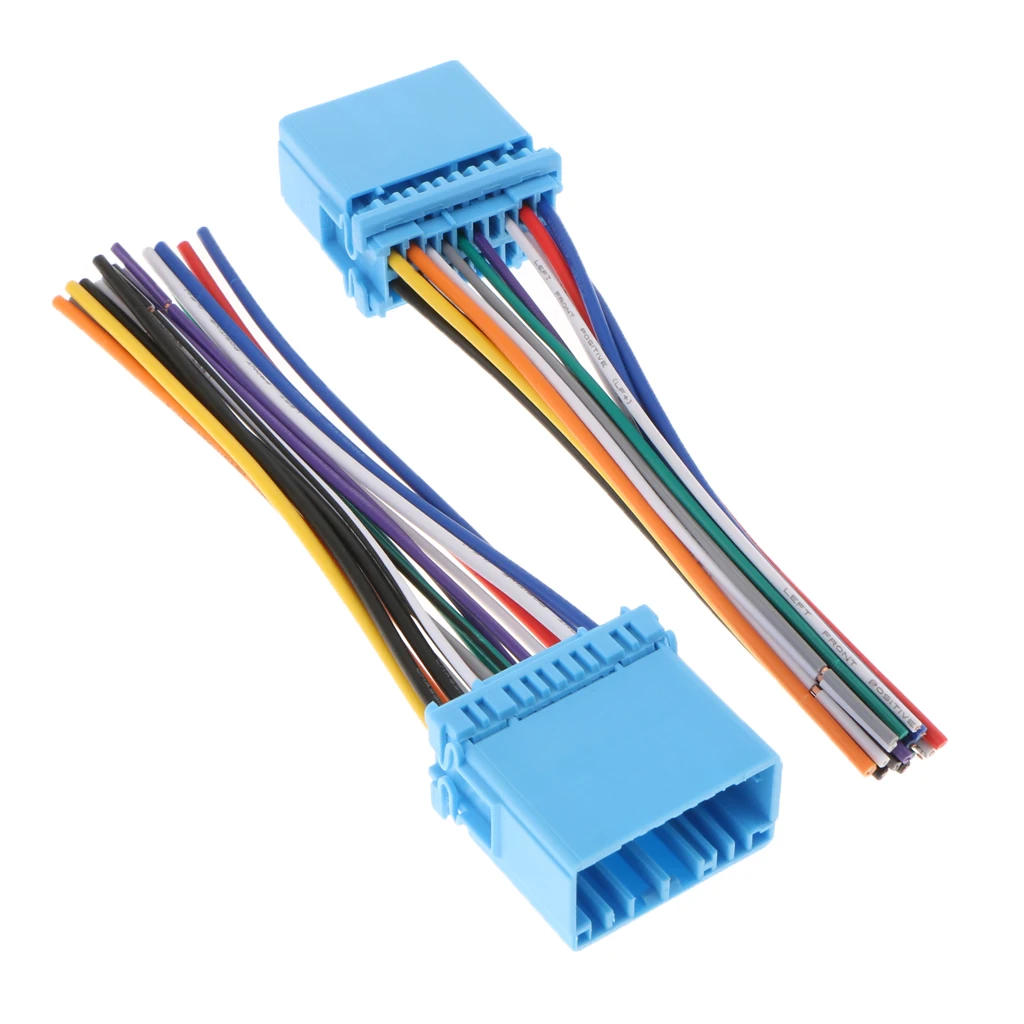 5 Pcs Car Stereo Radio Wire Harness Adapter Connector For Buick/Honda/Mazda/SUZUKI swifts/Tianyu/Chevrolet Etc 150x35mm 5 Pcs Car Stereo Radio Wire Harness Adapter Connector For Buick/Honda/Mazda/SUZUKI swifts/Tianyu/Chevrolet Etc 150x35mm